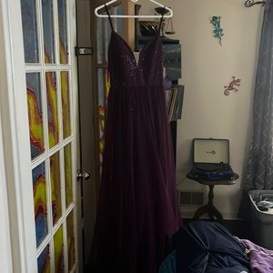 Burgundy dress new with tags from the Windsor store